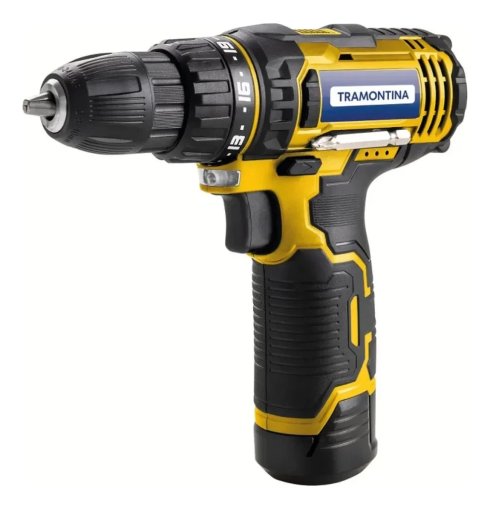 PARAFUSADEIRA FURADEIRA À BATERIA 12V TRAMONTINA