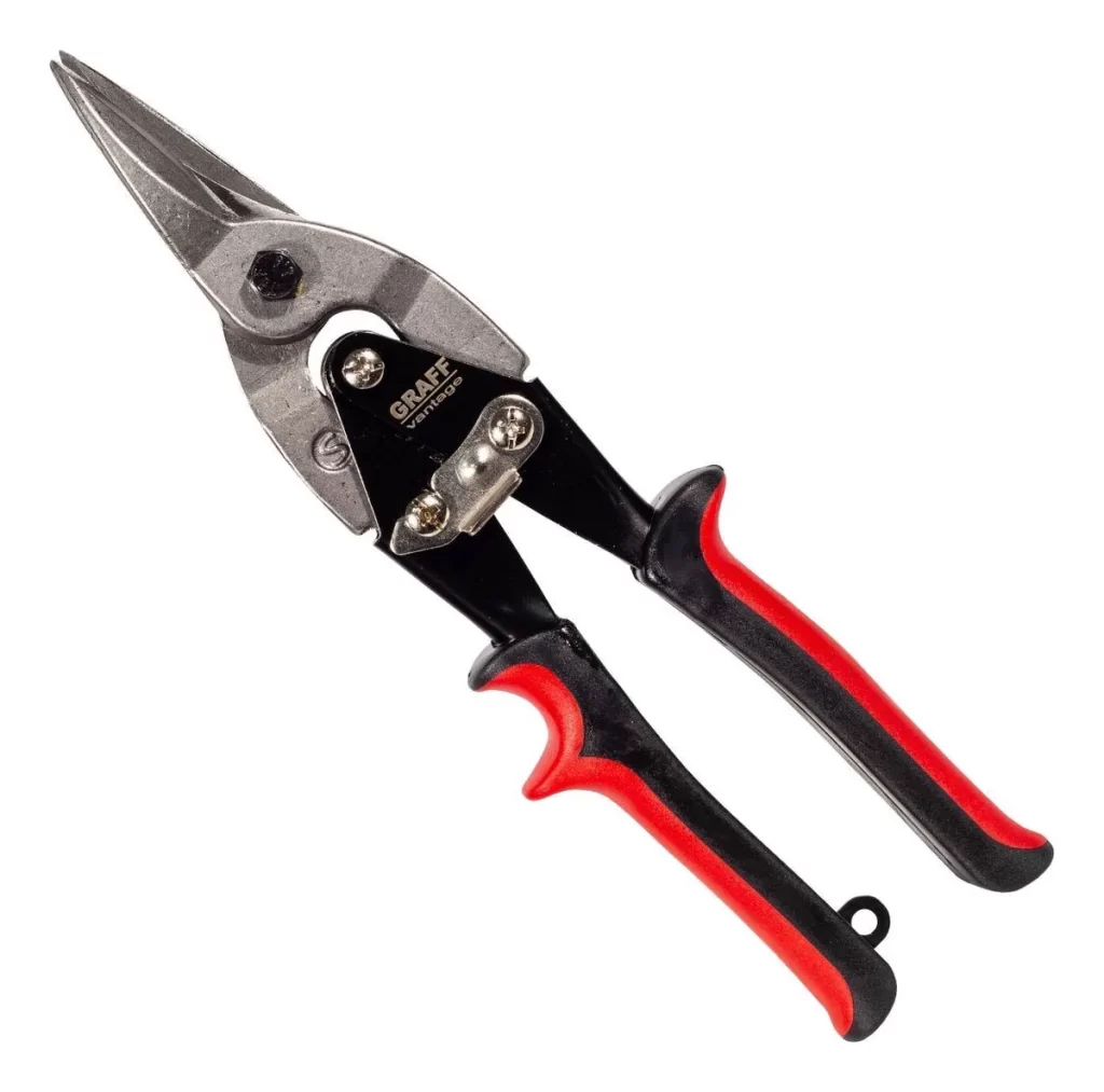 TESOURA P/CORTAR CHAPA MODELO AVIAÇÃO GRAFF RETO