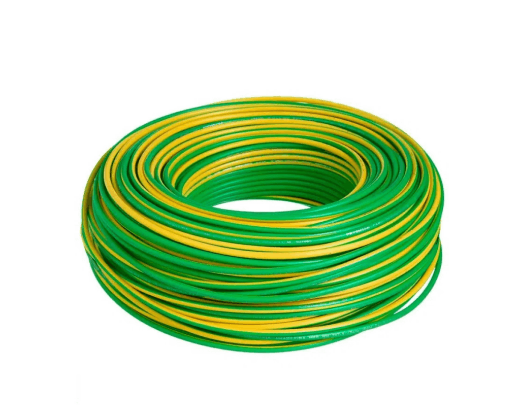 CABO FLEXIVEL 750V 2,50MM VERDE E AMARELO (metro)