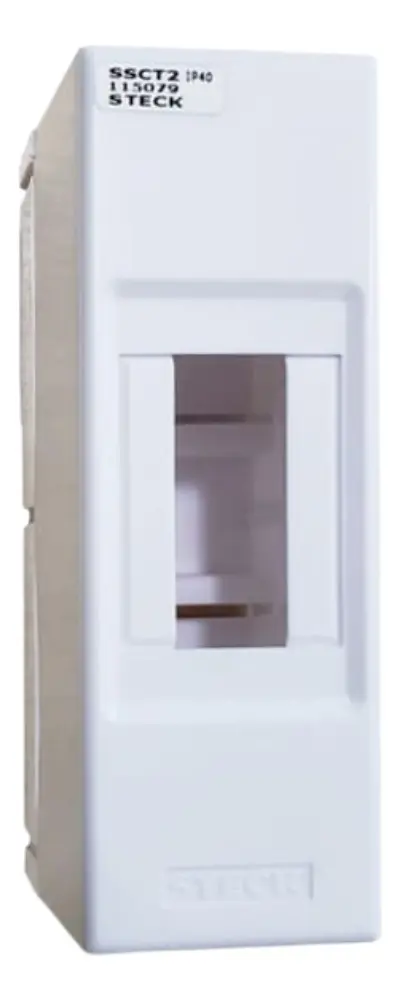 Quadro PVC Sobrepor 2 DIN Steck SSCT2