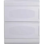 Quadro PVC Sobrepor 24 DIN Branco SCV24PO Steck - Miniatura