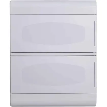 Quadro PVC Sobrepor 24 DIN Branco SCV24PO Steck