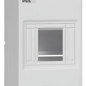 Quadro PVC Sobrepor 4 DIN Branco Steck SSCT4