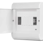 Quadro PVC Sobrepor 8 DIN Branco CEMAR 134108 – STECK SCV8PO - Miniatura