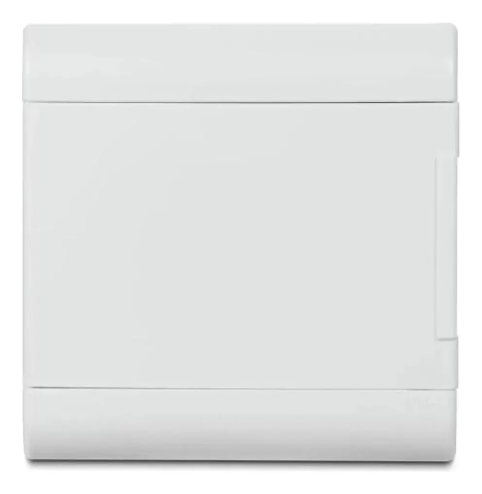 Quadro PVC Sobrepor 8 DIN Branco CEMAR 134108 – STECK SCV8PO