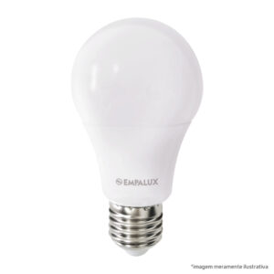 Lâmpada LED Bulbo Bivolt 9W 6500K E27 Empalux
