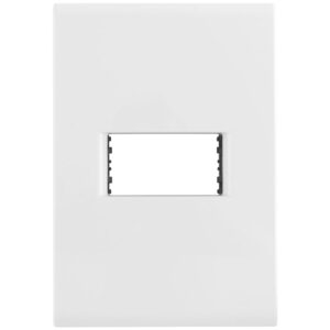 Placa 4X2 1 Posto Horiz Tramontina Liz Branca 57106004