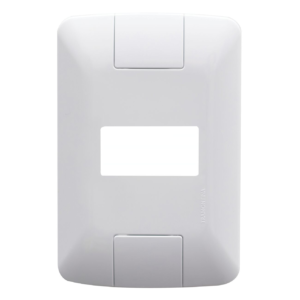 PLACA 4X2 1 POSTO HORIZONTAL TRAMONTINA ARIA BRANCO