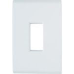 Placa 4×2 com 1 Posto Vertical Tramontina Liz Branca – Ref. 57106003 - Miniatura