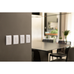 Conjunto 4×2 com 3 Interruptores Simples Tramontina Liz 10 A 250 V Branco – Ref. 57170070 - Miniatura