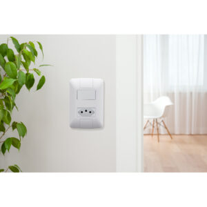 INTER 4X2 1TECLA SIMPLES+TOMADA 20A BRANCO TRAMONTINA ARIA 57241044