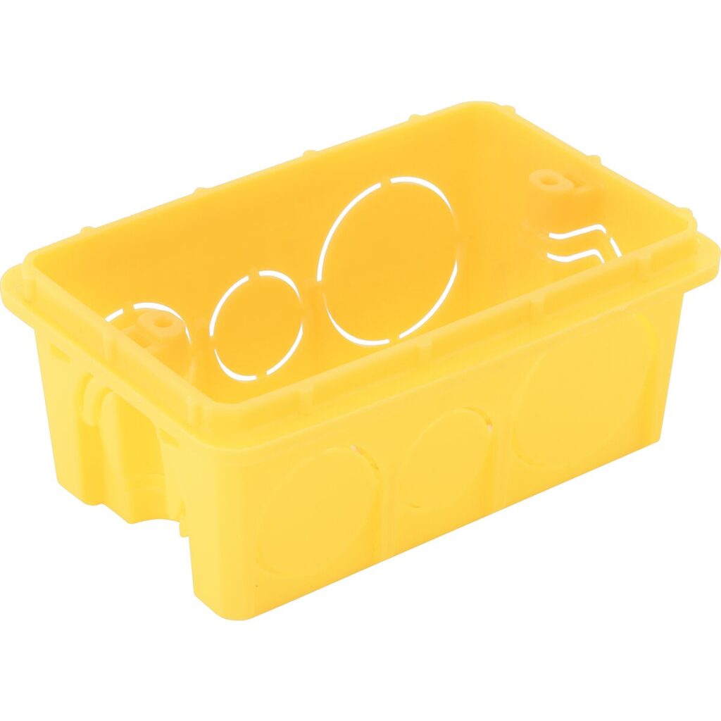 CAIXA PVC 4X2 AMARELA TRAMONTINA