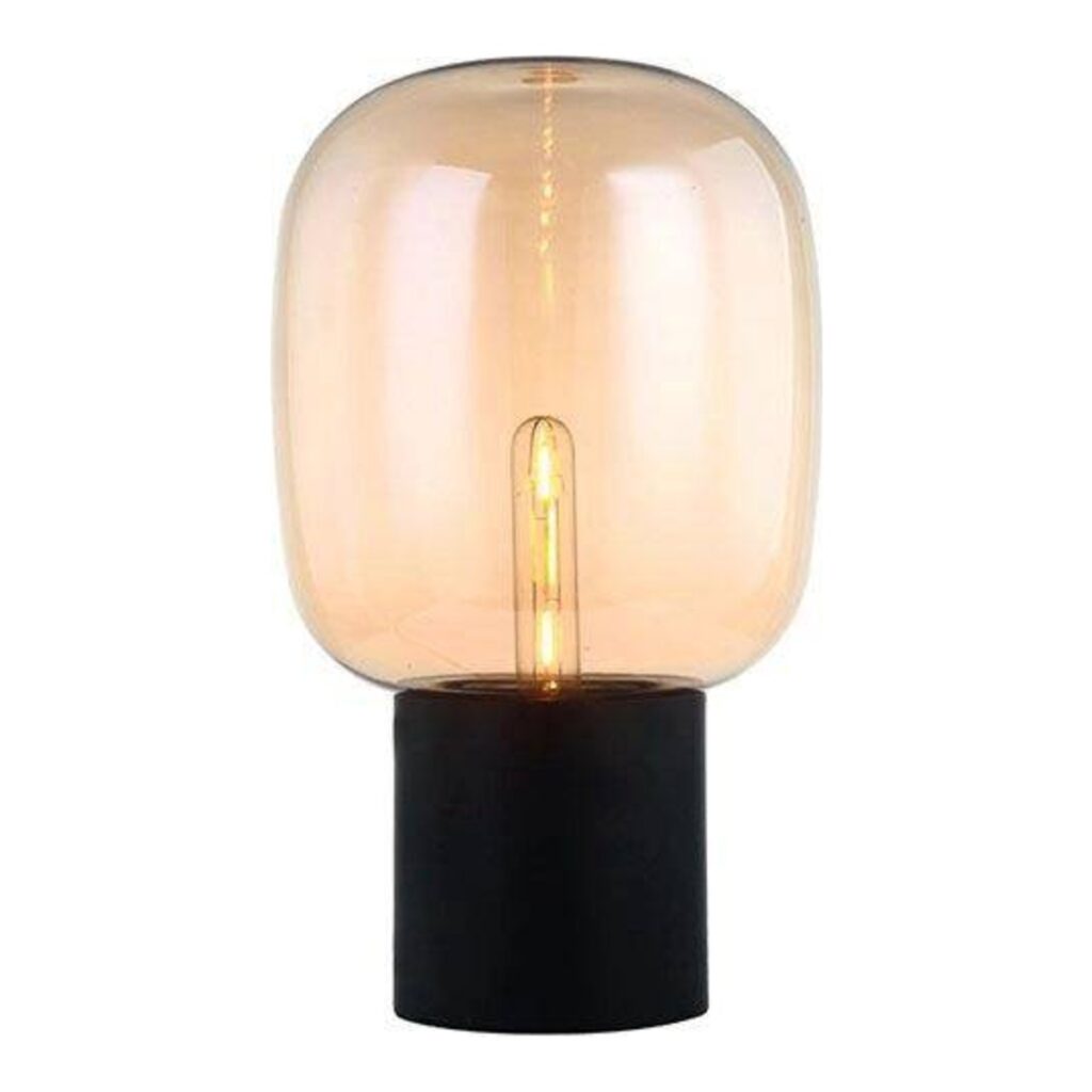 Abajur Vidro/Metal Champagne AB1245CH Newline