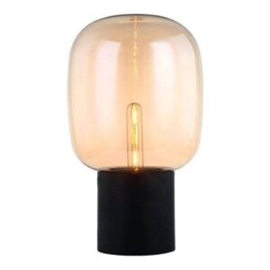 Abajur Vidro/Metal Champagne AB1245CH Newline