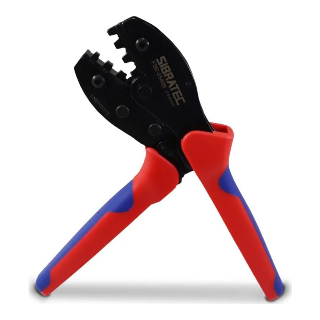ALICATE CRIMPADOR CABO CONECTOR MC4 2,5-6mm SIBRATEC