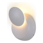 ARANDELA CALI LED 5W 3000K ALUMÍNIO BRANCA CH0604 CHANDELIE - Miniatura