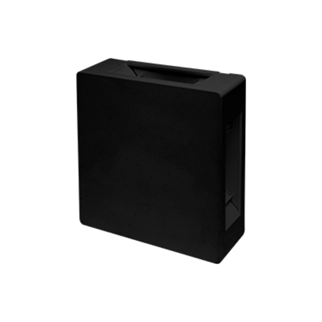 ARANDELA EXTERNA SLIM QUATRO FACHOS PRETA 6W PIX