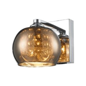ARANDELA SIDNEY CAFE VIDRO METALIZADO BLL01-CO CHANDELIE