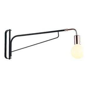 ARANDELA WAY ARTICULÁVEL 25x62,3x4cm METAL PRETO E COBRE AR1248-CO NEWLINE