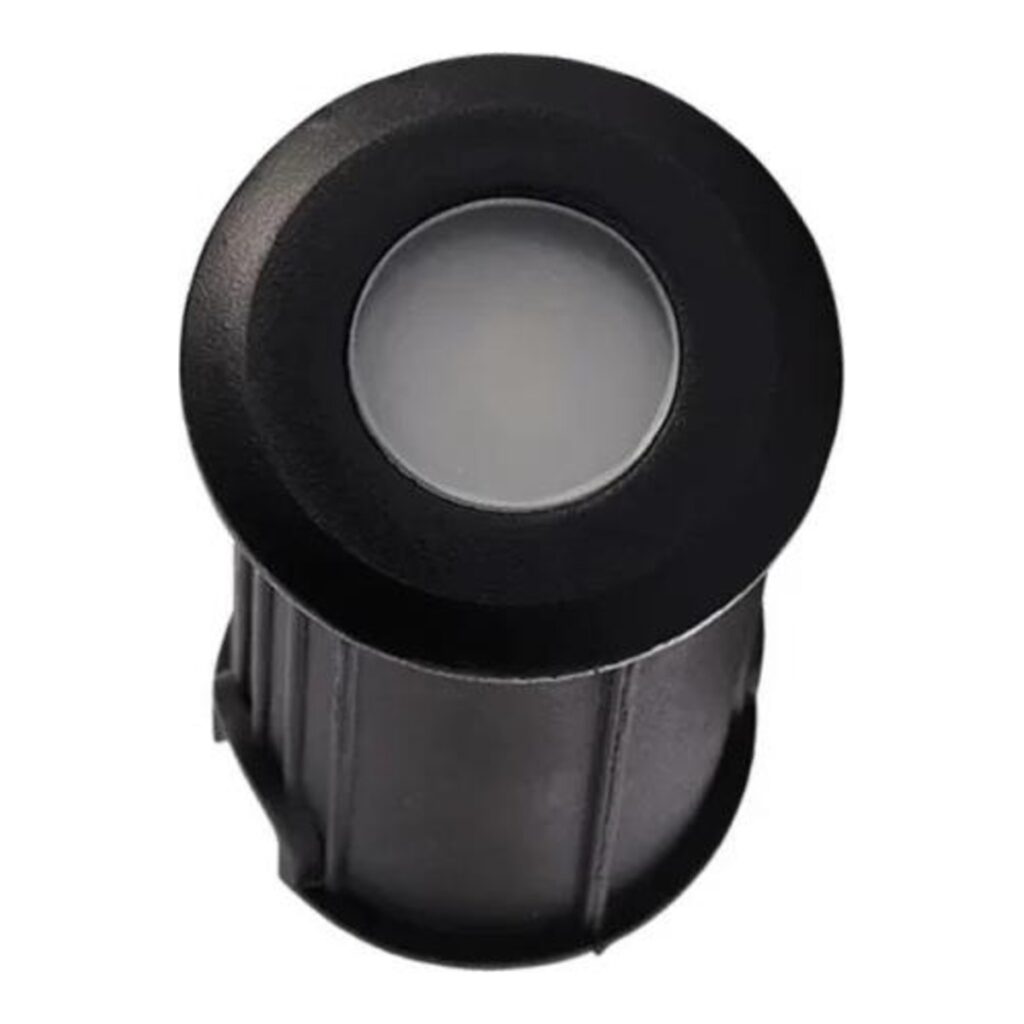 BALIZADOR 1 W 30º 3000K PRETO