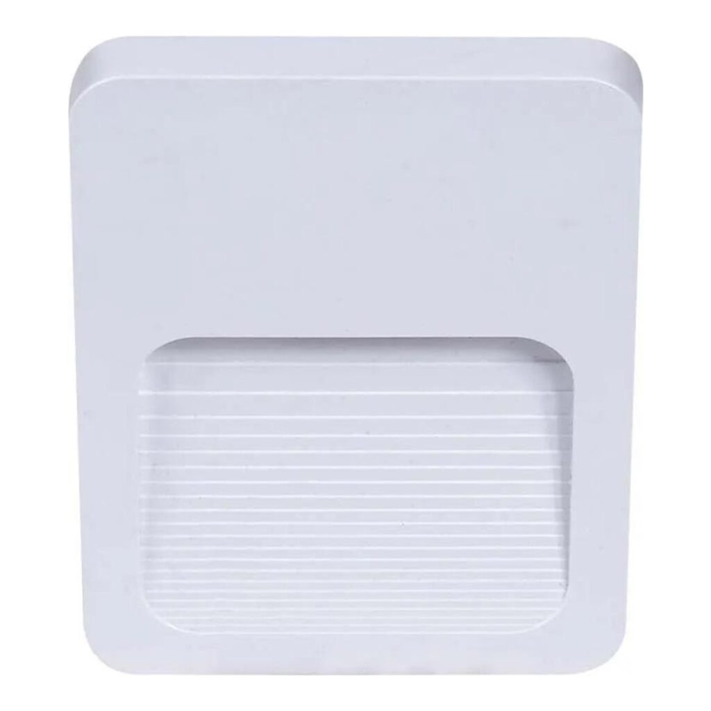 BALIZADOR PAREDE SOBREPOR LED 2W BIV 6500K BRANCO