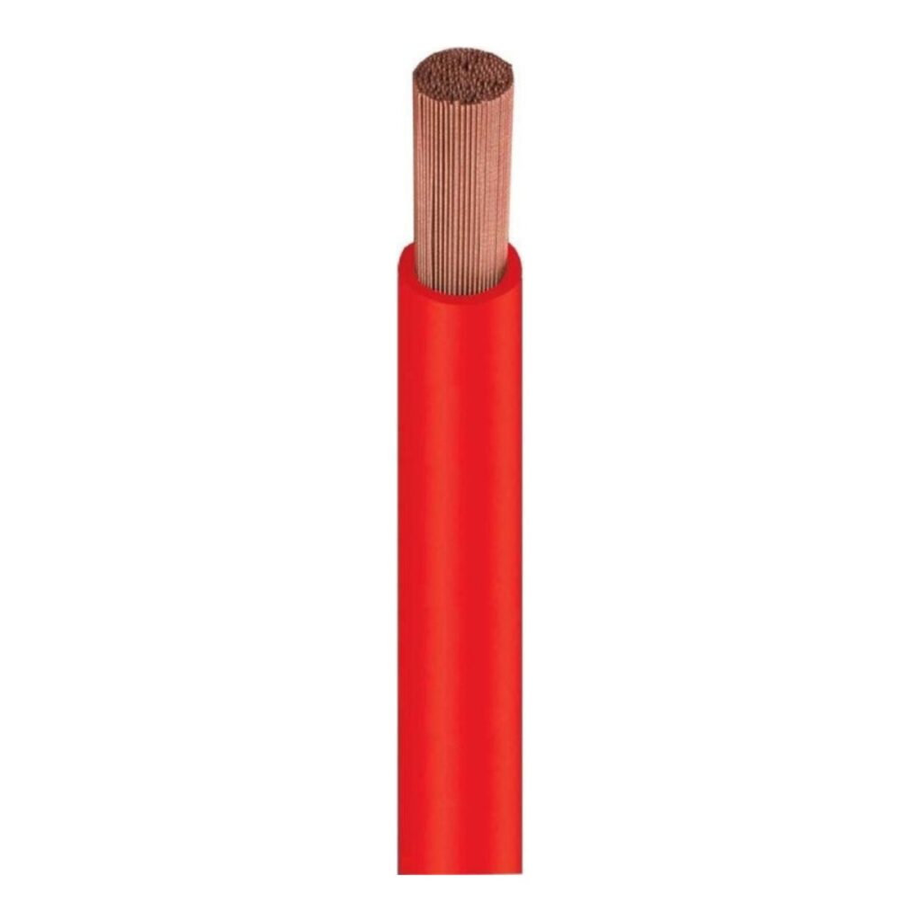 Cabo Afumex 6,0MM² 750V Vermelho