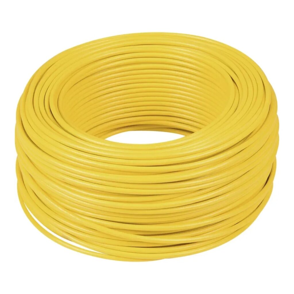 CABO FLEXIVEL 750V 1,00MM AMARELO (metro)