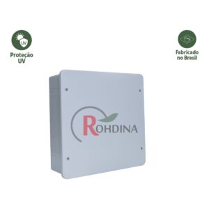 Caixa de Passagem de Sobrepor 30 x 30 cm em PVC Branca Rohdina Rohdbox – Ref. 825084