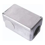 Condulete Múltiplo Tipo L 1.1/2″ com Tampa e sem Pintura Tramontina – Ref. 56200015 - Miniatura