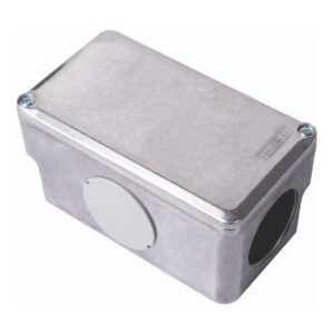 Condulete Múltiplo Tipo X 1.1/2" com Tampa e sem Pintura Tramontina – Ref. 56200005