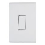 Conjunto 4×2 com 1 Interruptor Paralelo Tramontina Liz 10 A 250 V Branco – Ref. 57170002 - Miniatura