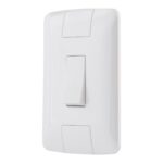 Conjunto 4×2 com 1 Pulsador para Campainha Tramontina Aria 6 A 250 V Branco – Ref. 57241007 - Miniatura