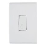 Conjunto 4×2 com 1 Pulsador para Campainha Tramontina Liz 10 A 250 V Branco – Ref. 57170007 - Miniatura