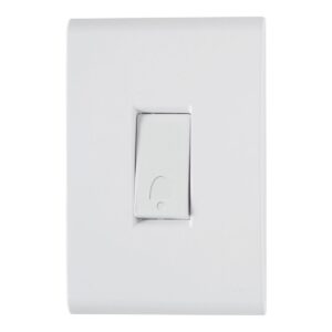 Conjunto 4x2 com 1 Pulsador para Campainha Tramontina Liz 10 A 250 V Branco – Ref. 57170007