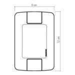 Conjunto 4×2 com 1 Tomada 2P+T 20 A Tramontina Aria Branco - Miniatura