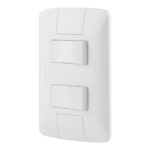 Conjunto 4×2 com 2 Interruptores Simples Tramontina Aria 6 A 250 V Branco – Ref. 57241040 - Miniatura