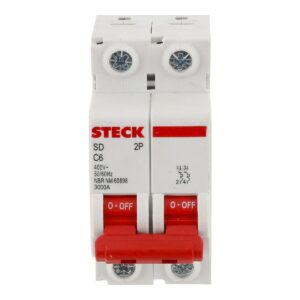 DISJUNTOR BIPOLAR STECK 06A