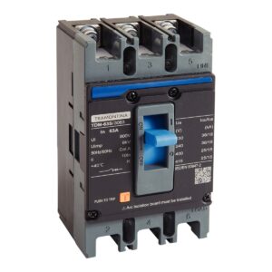 Disjuntor Caixa Moldada Tripolar 63 A 36 kA Tramontina TDM-63S – Ref. 58014207