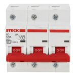 DISJUNTOR TRIPOLAR STECK 125A SD3C125 - Miniatura
