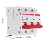 DISJUNTOR TRIPOLAR STECK 80A - Miniatura