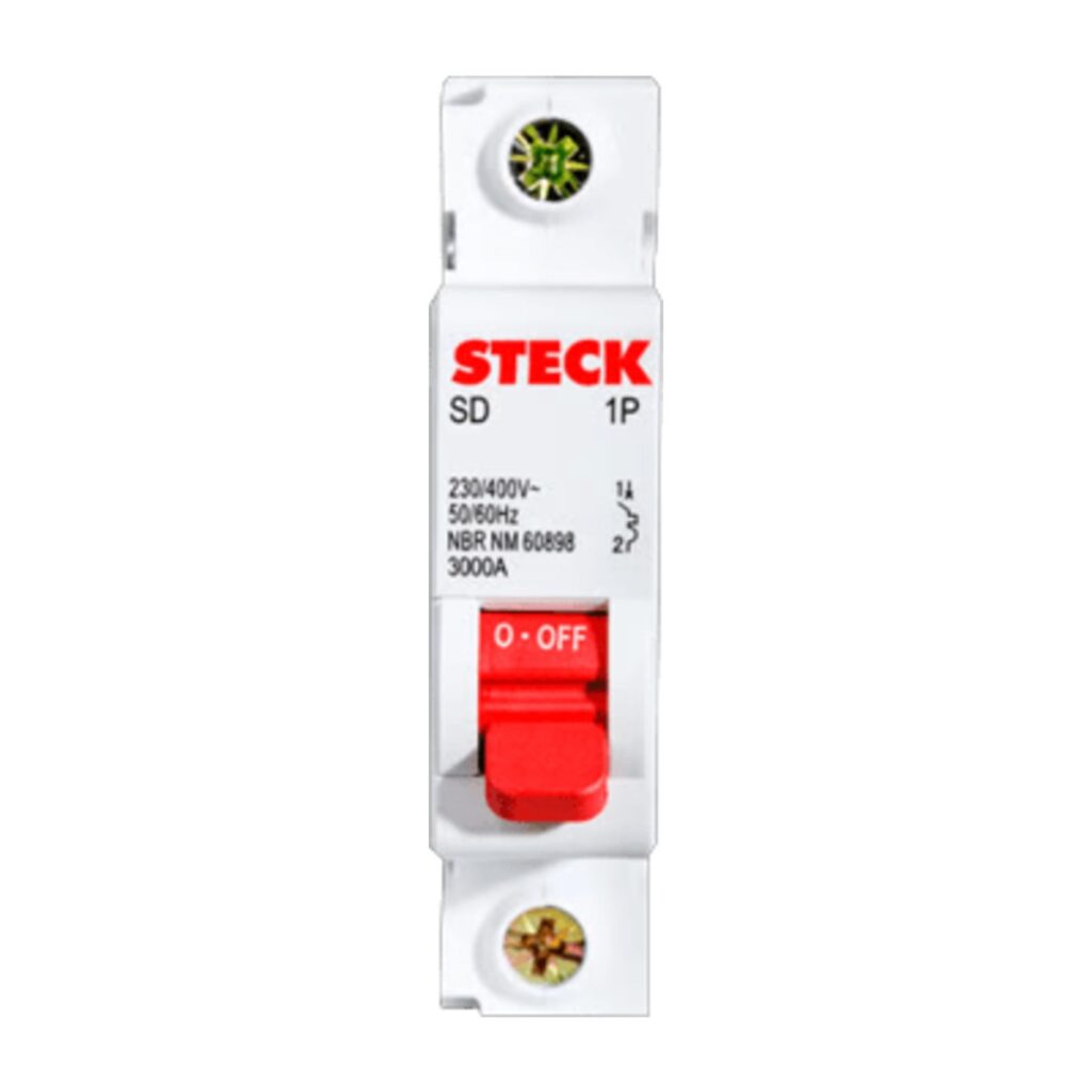 DISJUNTOR UNIPOLAR STECK 02A SD61C02