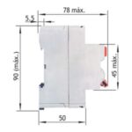 Interruptor Diferencial Residual DR 2P 40 A 30 mA Steck – Ref. SDR24030 - Miniatura