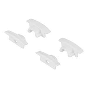 Kit de Tampas para Perfil Slim de Embutir Branco Gaya – Ref. 1208
