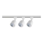 KIT TRILHO 3 SPOTS 15W 3000K BRANCO BLUMENAU - Miniatura
