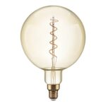 LAMP LED FILAMENTO G125 4W BIV 2200K E27 ELGIN 48LG125F4ABO - Miniatura