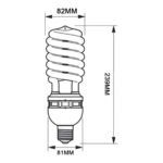 Lâmpada Compacta Espiral High Lumen Twister 65W 6500K – Philips - Miniatura