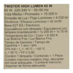 Lâmpada Compacta Espiral High Lumen Twister 65W 6500K – Philips - Miniatura