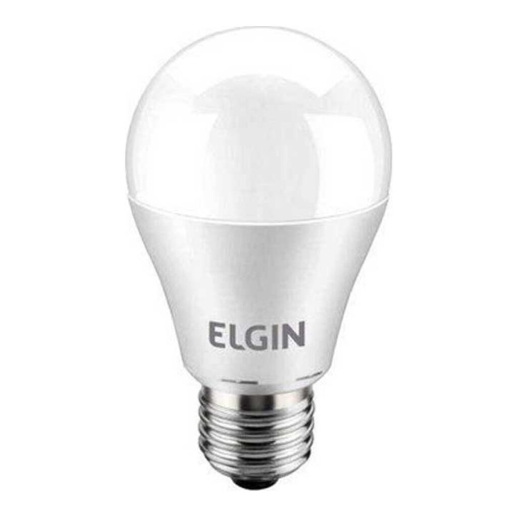 Lâmpada LED Bulbo 9W Bivolt 6500K E27 Elgin
