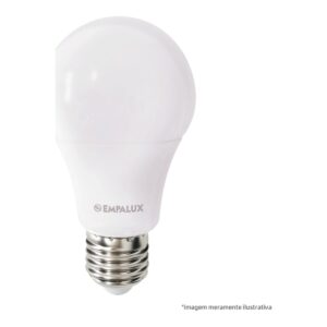 Lâmpada LED Bulbo Bivolt 9W 6500K E27 Empalux