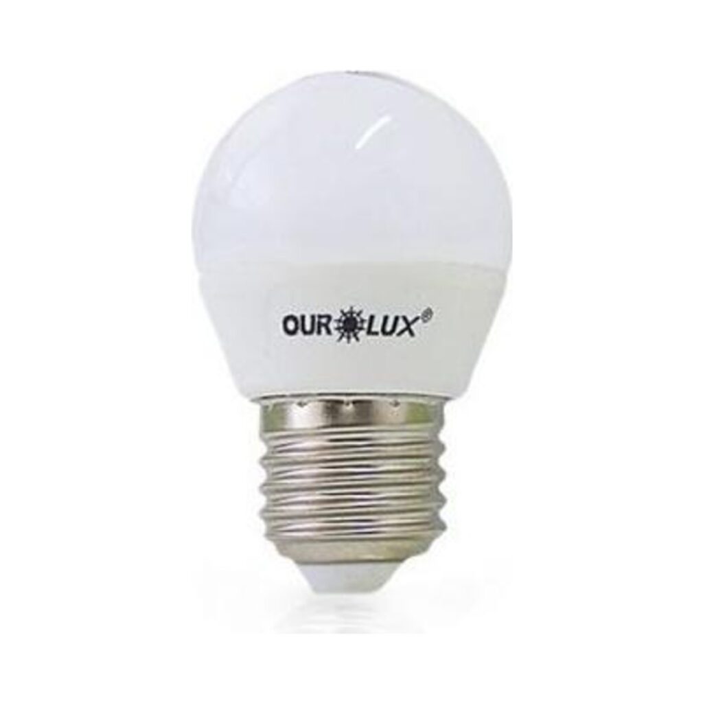 Lâmpada LED Bulbo Bolinha 4W Bivolt 6500K Ourolux